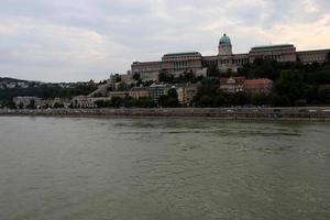 Budapest capital of Hungary at sunset photo