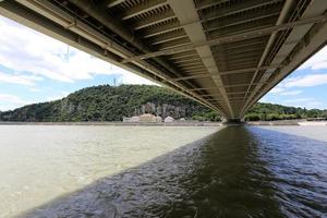 Bridge - architectural structures for crossing a water barrier. photo