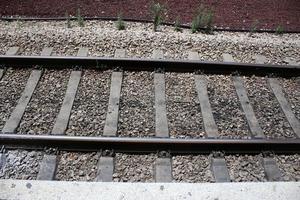 Modern railway and railway stations in Israel photo