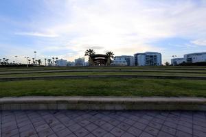 Landscape in a small town in northern Israel photo