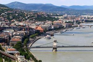 Budapest is the capital and largest city of Hungary. photo