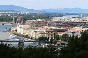 Budapest is the capital and largest city of Hungary. photo