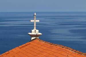 piran es una ciudad turística en la costa adriática en eslovenia. foto