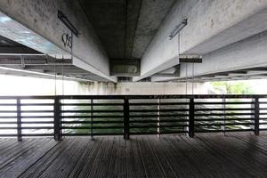 Full-flowing Danube in the Austrian capital Vienna photo