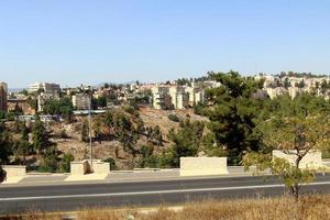 Landscape in a small town in northern Israel photo