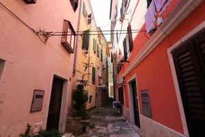 piran es una ciudad turística en la costa adriática en eslovenia. foto