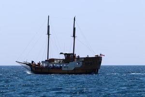 piran es una ciudad turística en la costa adriática en eslovenia. foto