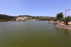 Landscape in a small town in northern Israel photo