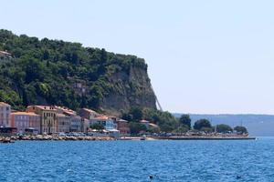 Piran is a resort town on the Adriatic coast in Slovenia. photo