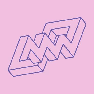 Paradox geometry. Abstract Logo. Optical illusion objects. Sacred geometric figure. Optical art pattern. Impossible shapes.
