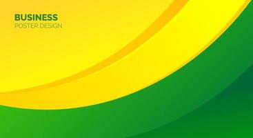 background vector green and yellow