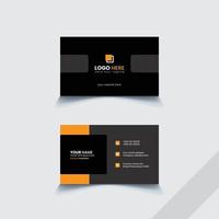 Corporate Business Card Template Design vector