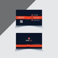 Corporate Business Card Template Design vector