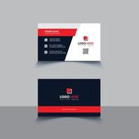 Corporate Business Card Template Design vector