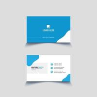 Corporate Business Card Template Design vector