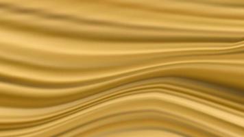 Golden silk folded crease fabric background and texture vector