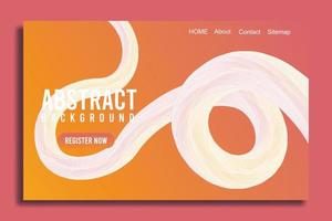 Abstract fluid background design template, suitable to be used as a background for your business promotions and presentations. vector
