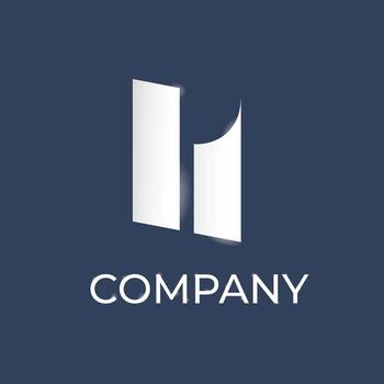 IP initial logo vector