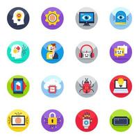 Pack of Ai Flat Icons