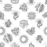 Boho  highlight covers pattern vector