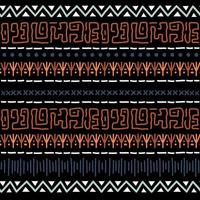 Navajo seamless pattern. Ikat background with traditional design texture vector