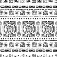 Navajo seamless pattern. Ikat background with traditional design texture vector