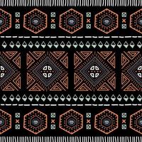 Navajo seamless pattern. Ikat background with traditional design texture