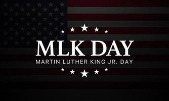 martin luther king day banner layout design, vector illustration