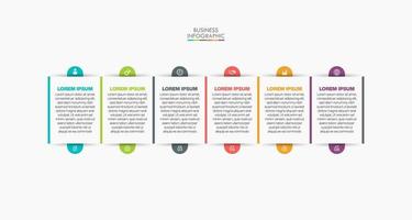Presentation business infographic template vector