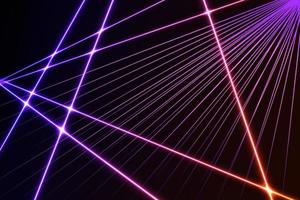 Intersecting glowing laser  security  beams on a dark background.Art design shine light ray.Laser field.