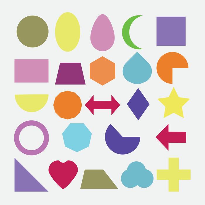 Learning Shapes Vector Art Icons and Graphics for Free Download
