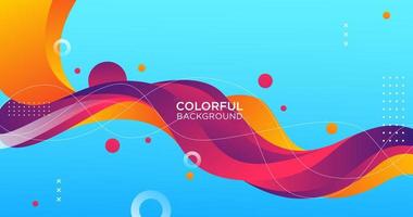 Colorful flow background, gradation, eps 10 vector