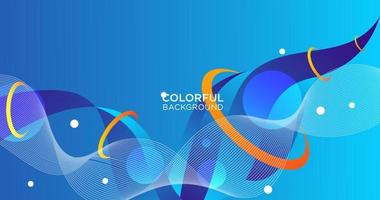 Colorful flow background, gradation, eps 10 vector