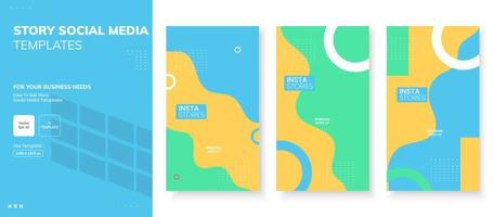 modern background.template story,abstract frames, full of colors, gradations, business, etc, eps 10 vector