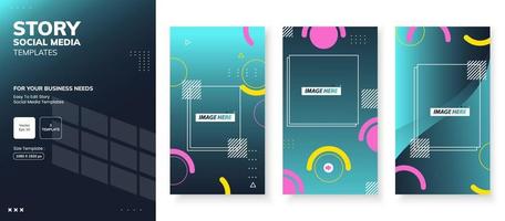 modern background.template story,abstract frames, full of colors, gradations, business, etc, eps 10 vector