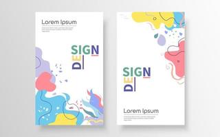 abstract seamles poster, with three colors, creative design, vector eps 10