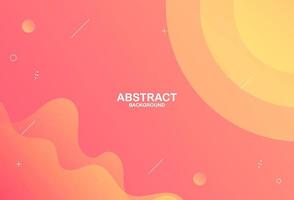 modern background, trendy gradient shape composition, liquid effect, yellow circle gradient, abstract illustration. perfect design for your business. dynamic shape composition. ep 10 vector