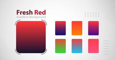 fresh red gradient background vector eps 10