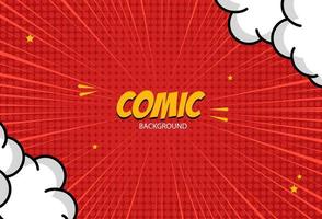 comic background, with halftone effect, background illustration, vector eps 10