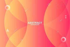 modern background, composition of trendy gradient shapes, circle effect, abstract illustration. perfect design for your business. dynamic shape composition. ep 10 vector