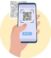 escanear código QR vector