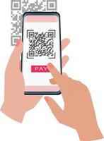 escanear código QR vector