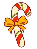 Christmas cartoons clip art . Candy clipart vector illustration