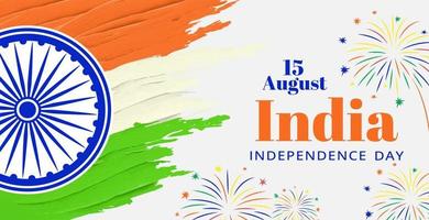 Happy Independence Day of India background. August 15