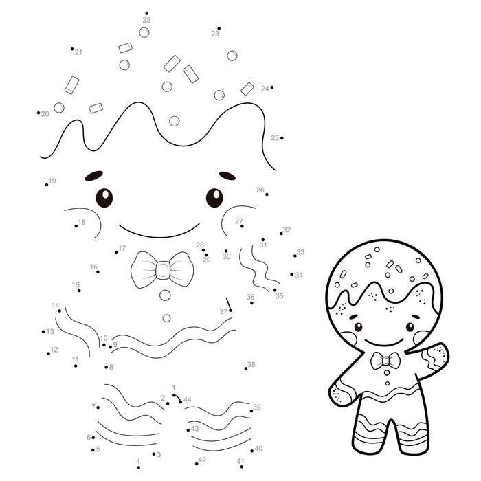 Christmas Connect The Dots Vector Art, Icons, and Graphics for Free