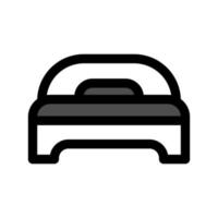 Illustration Vector Graphic of Bed icon