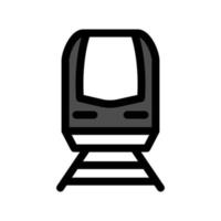 ilustración vectorial gráfico del icono del tren vector