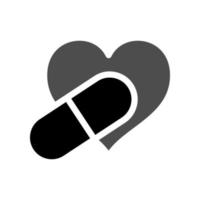 Illustration Vector Graphic of Capsule icon