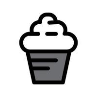 Illustration Vector Graphic of Cupcake icon