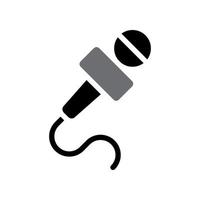 Illustration Vector Graphic of Microphone icon